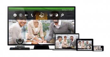 Lifesize cloud showing on Lifesize icon, laptop, tablet and phone