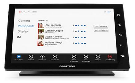 Crestron RL2 touch panel