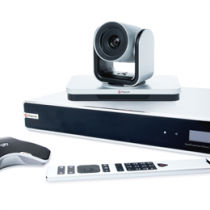 Polycom RealPresence Group 700 with remote control, camera and microphone
