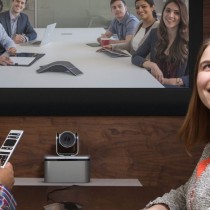 Polycom Video Conferencing system with EagleEye Camera