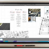 SMART kapp iQ Pro with text